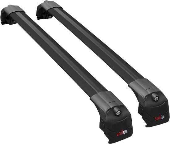 Dakdrager - Bagagedrager Auto - Extra Bagage Vervoer - Voertuigspecifieke Pasvorm - 75 KG Max - Zwart