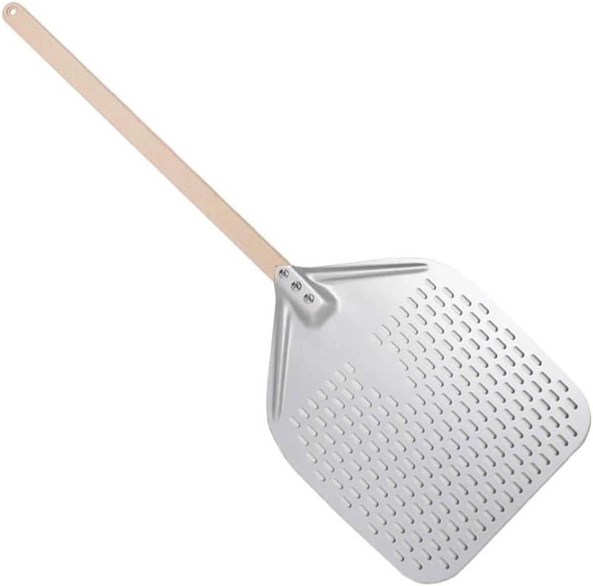 Pizzaschep Vierkant - Bakgerei Keuken - Pizza Bakken - Antiaanbaklaag - 33 cm - Hout