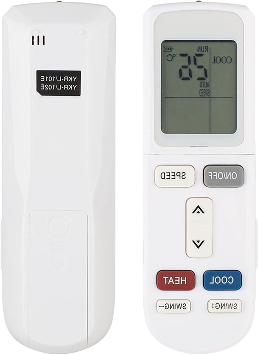 Afstandsbediening Airco - Universele Controller - Klimaatregeling - Directe Werking - 10 Meter Bereik - Zwart