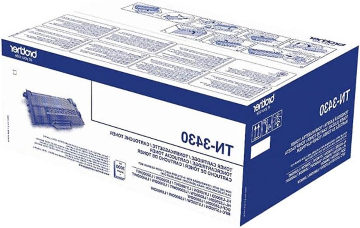 Toner Zwart - Printer Cartridge - Scherpe Documenten Printen - Origineel Product - 3000 Pagina's - Zwart