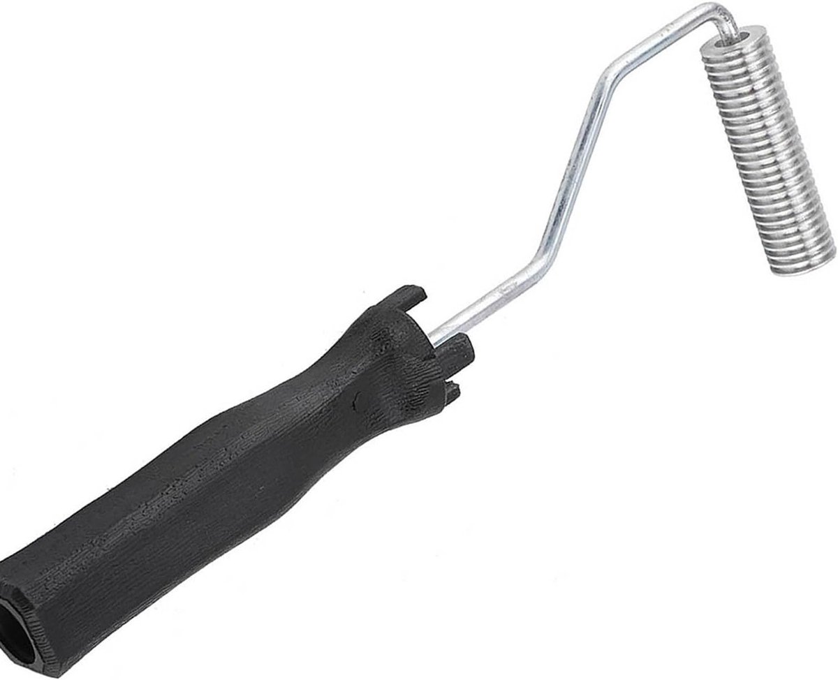 Ergonomische Fiberglass Roller Set voor Badkuip en Bootreparatie, Lichtgewicht en Efficiënt met ABS Handvat, Geschikt voor Diverse Klussen