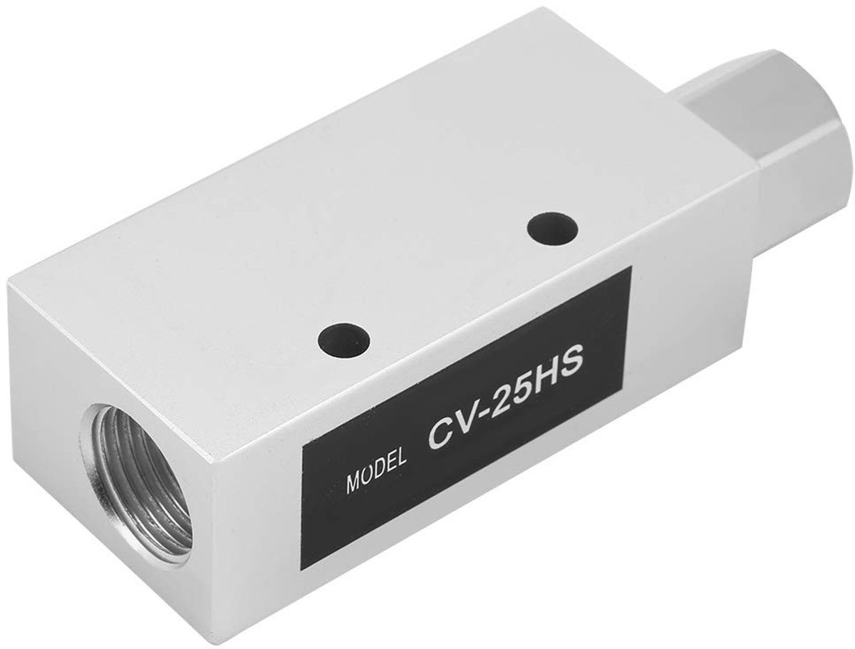 Cosensi - Dailygoods - Pneumatische Vacuum Generator Valve - Efficiënte Aluminium Ventiel - 2.5 mm Nozzle - Ideaal voor Industrieel Gebruik - Betrouwbaar en Duu