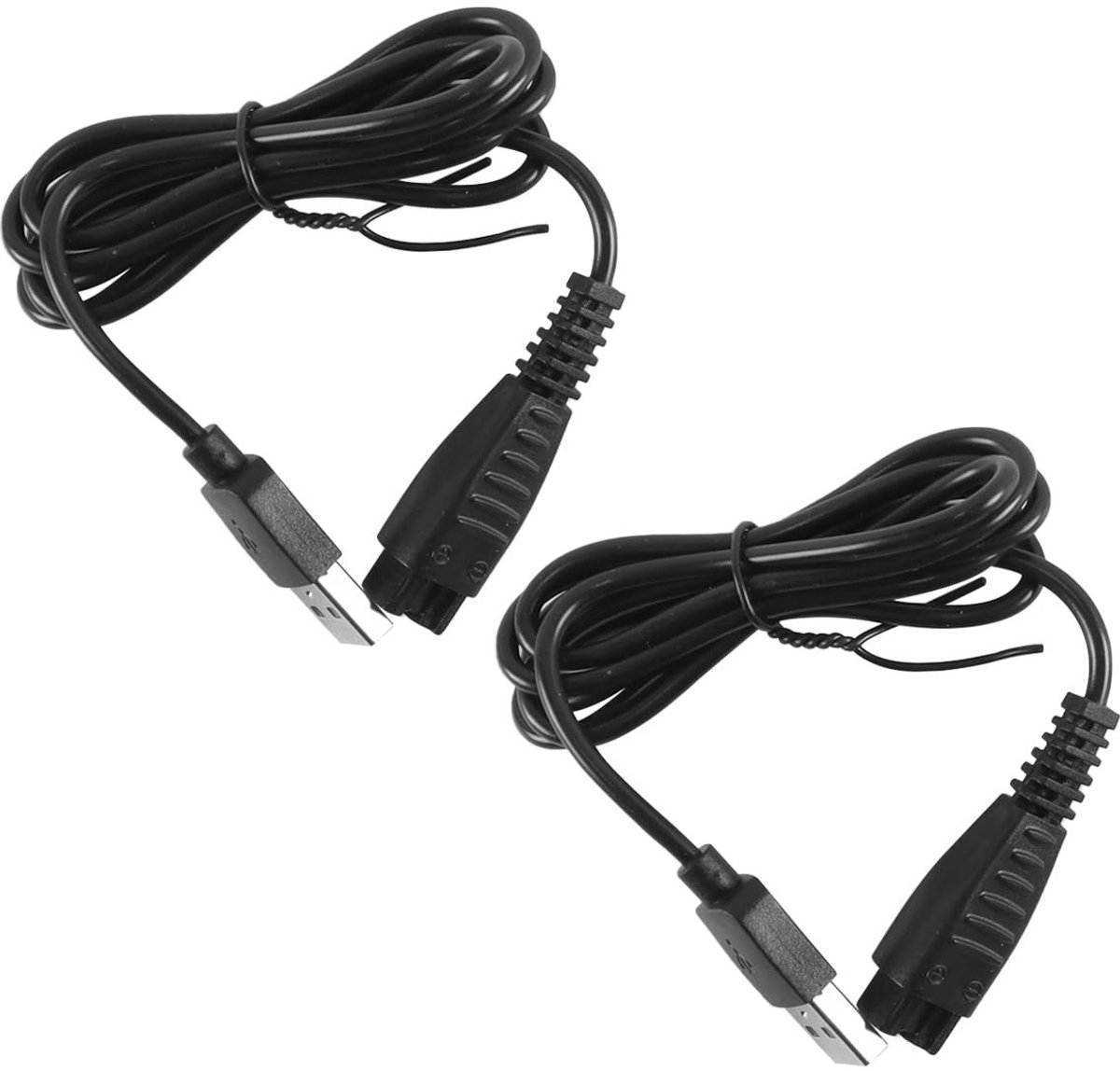Cosensi - Dailygoods - 2 Stuks Oplaadkabel voor Scheerapparaten 4.8V