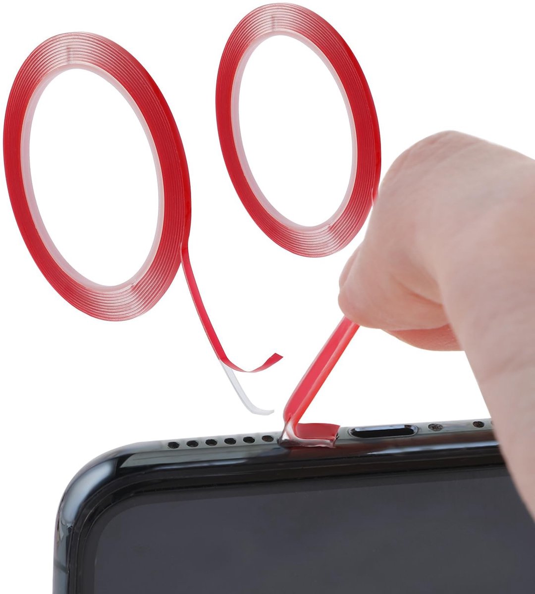 Cosensi - Dailygoods - 2 Rol Reinigingstape voor Mobiele Apparaten