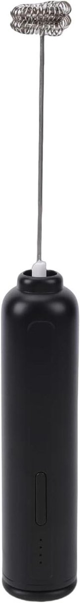 Melkopschuimer - Drankmixer - Koffie Maken - 3 Snelheden - 1200 MAh Batterij - Zwart