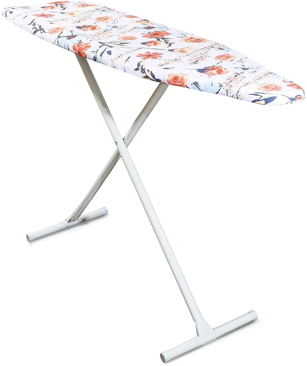 Innovra - Dailygoods - Dailygoody - Strijkplankhoes - Bloemenprint - Perfecte pasvorm - Standaardformaat 15 x 54 inch - Duurzaam en stijlvol - Geschikt voor elke strijkplank.