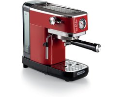 Espresso Machine - Koffiezetapparaat - Thuis Koffie Maken - Maxi-Cappuccino Functie - 11 Liter Tank - Rood