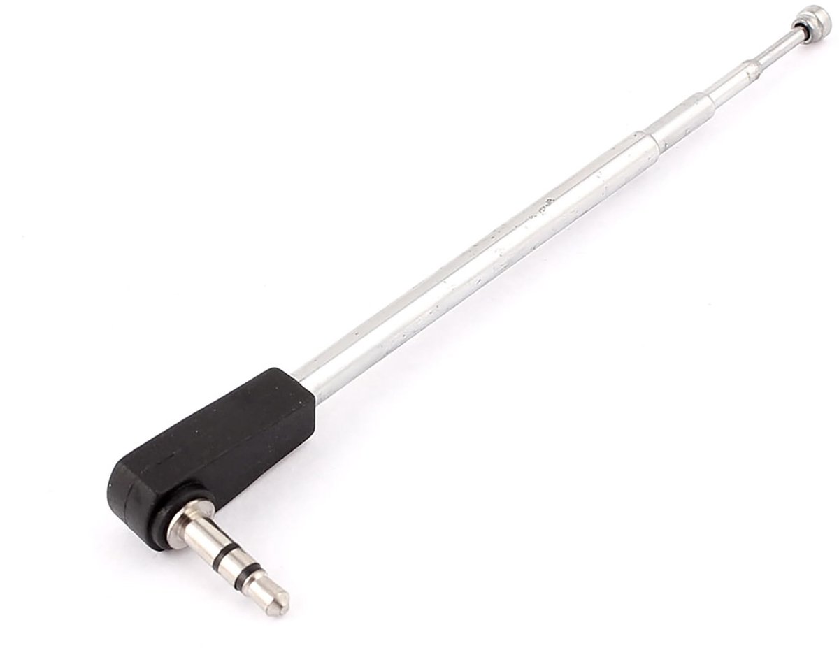 Dailygoods - Telescopische Antenne 25 cm voor Radio en TV