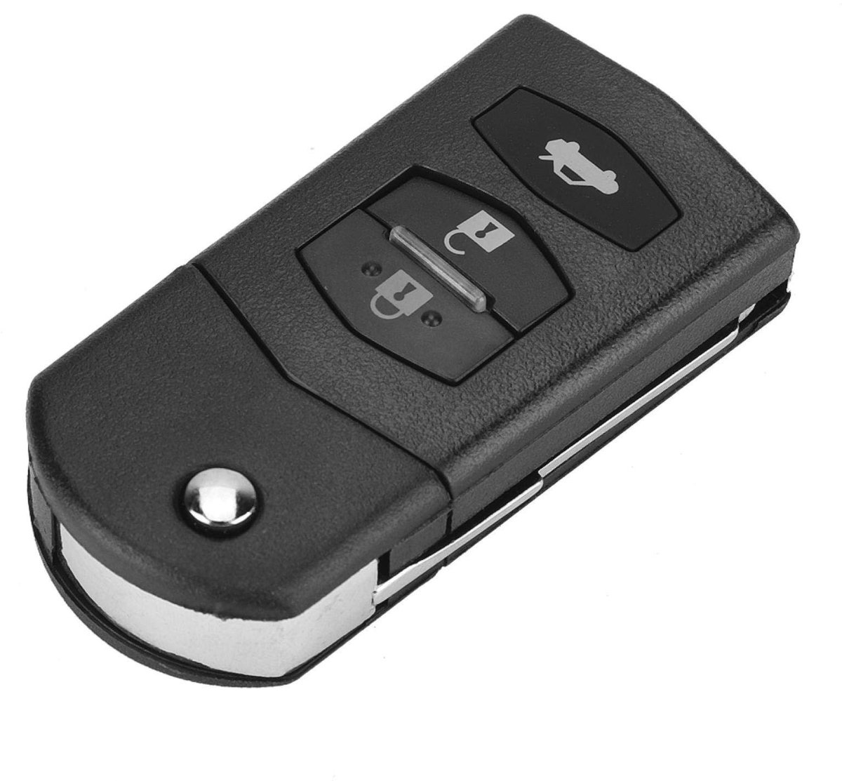 Dailygoods - Vouwen Flip Sleutelhanger Case voor Auto Afstandsbediening