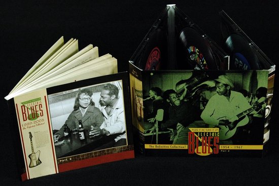 Electric Blues CD Box - Bluesmuziek Verzameling - Muziek Luisteren - Drie CD's - 3 uur 38 minuten - Niet gespecificeerd