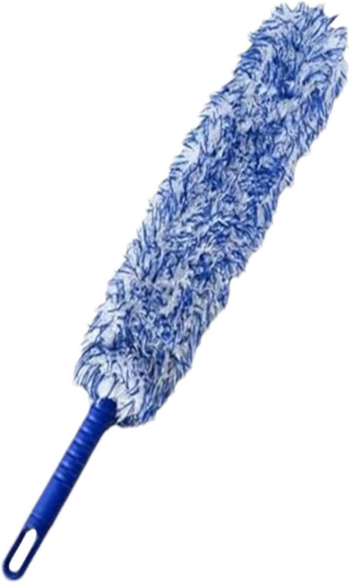 Wielborstel - Velgenreiniger - Auto Poetsen - Ultrazachte microvezel - 41 cm lengte - Blauw