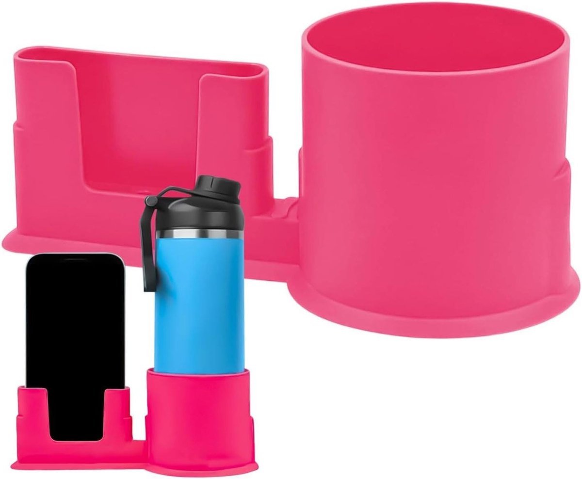 Bekerhouder Boot - Drankhouder Kajak - Watersport Genieten - 2-in-1 Draaibaar - 18.9 cm - Rood