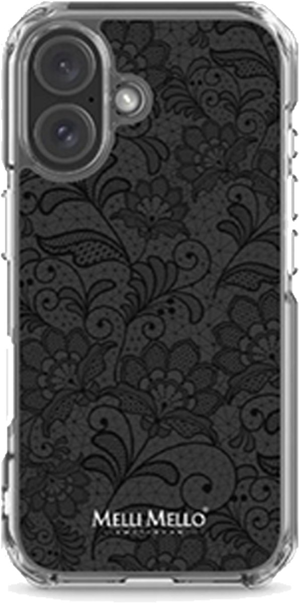 Melli Mello Telefoonhoesje Midnight Lace (Soft Case) - Apple iPhone 16