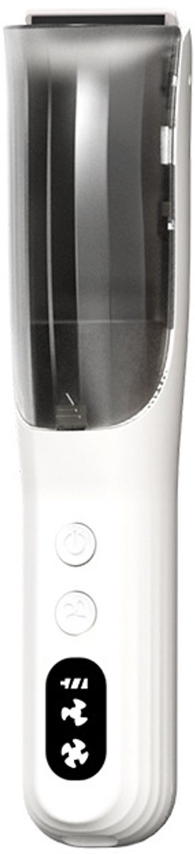 Babyhaartrimmer, waterdicht, geluidsarm, oplaadbaar, met vacuümzuigfunctie, geschikt voor kinderen en volwassenen.