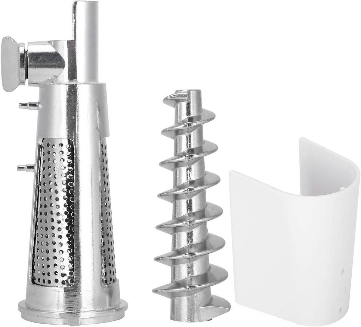 Citruspers accessoires voor optimale sapextractie, inclusief tomaat en citrusvruchten