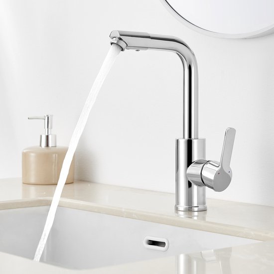 CECIPA max Robinet de lavabo eau froide - Robinet de salle de bain eau froide Inox - Robinet de lavabo - Robinet de salle de bain Inox - Robinet de salle de bain