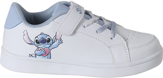 Baskets in tennis stijl Disney® Stitch voor meisjes wit