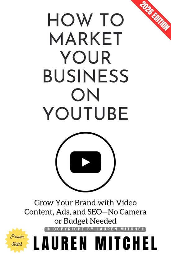 How to Market Your Business on YouTube: - cover