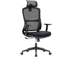 Professional Ergonomic Office Chair With Adjustable Armrests And Headrest Lumbar Support Class 4 Load Capacity 150 Kg