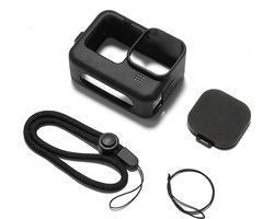 Siliconen beschermhoes Geschikt voor GoPro Hero 12/11/10/9 (zwart).