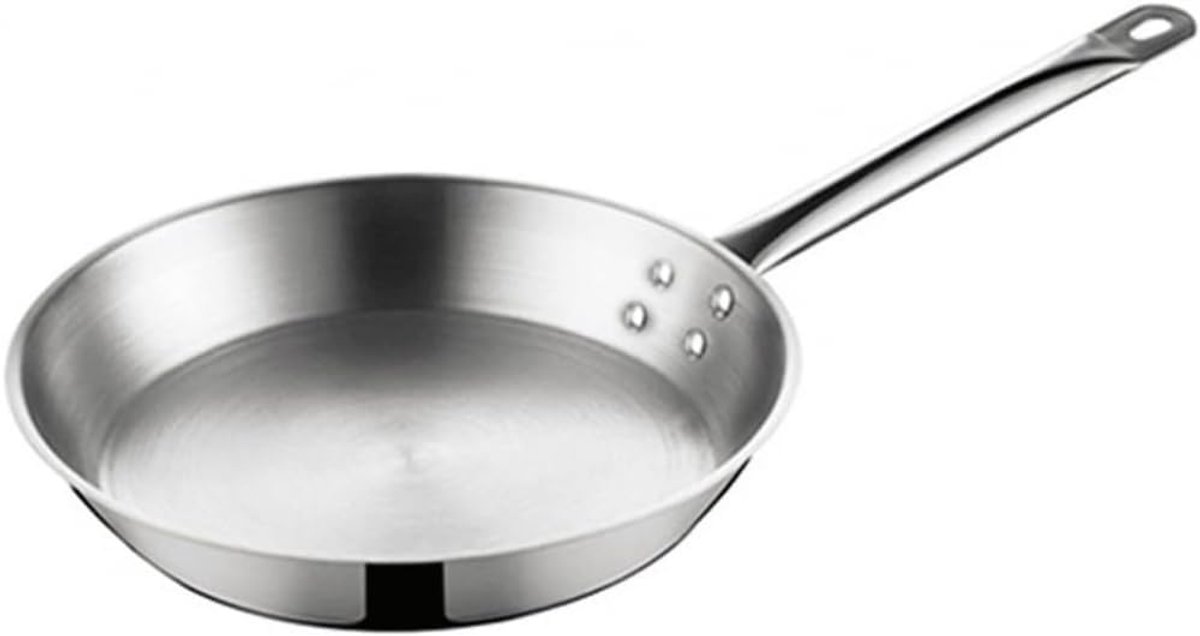 Roestvrijstalen Pan - Koekenpan - Alle Kookplaten - Niet-klevend Oppervlak - 28 cm