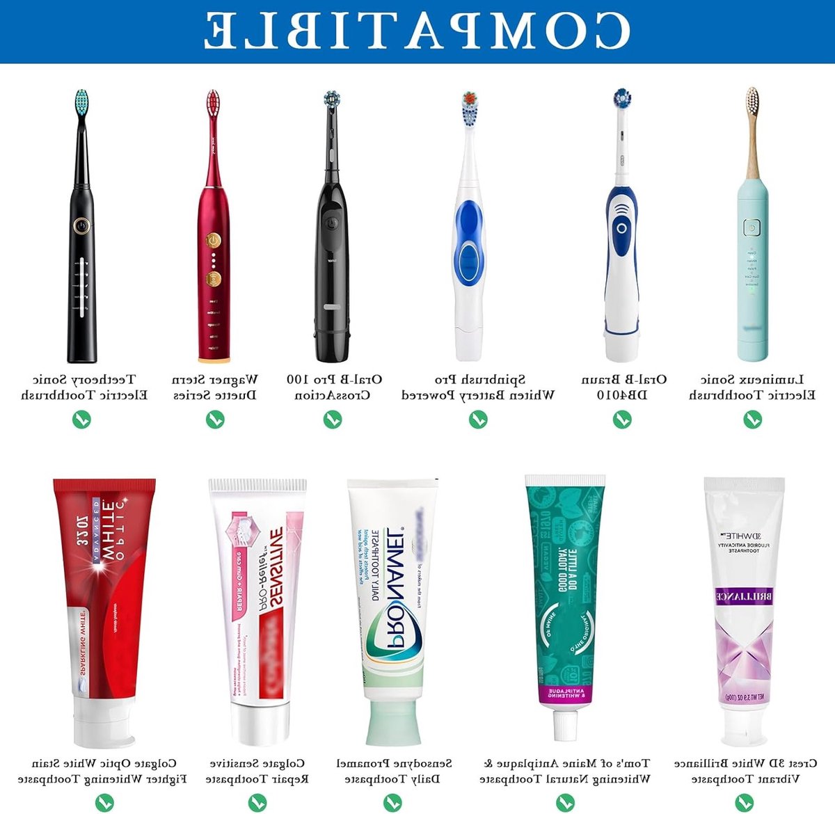 Elektrische Tandenborstelhouder van Diatomiet, Organiser voor Tandenborstels, Geschikt voor Oral-B iO en Philips Sonicare — afbeelding 2