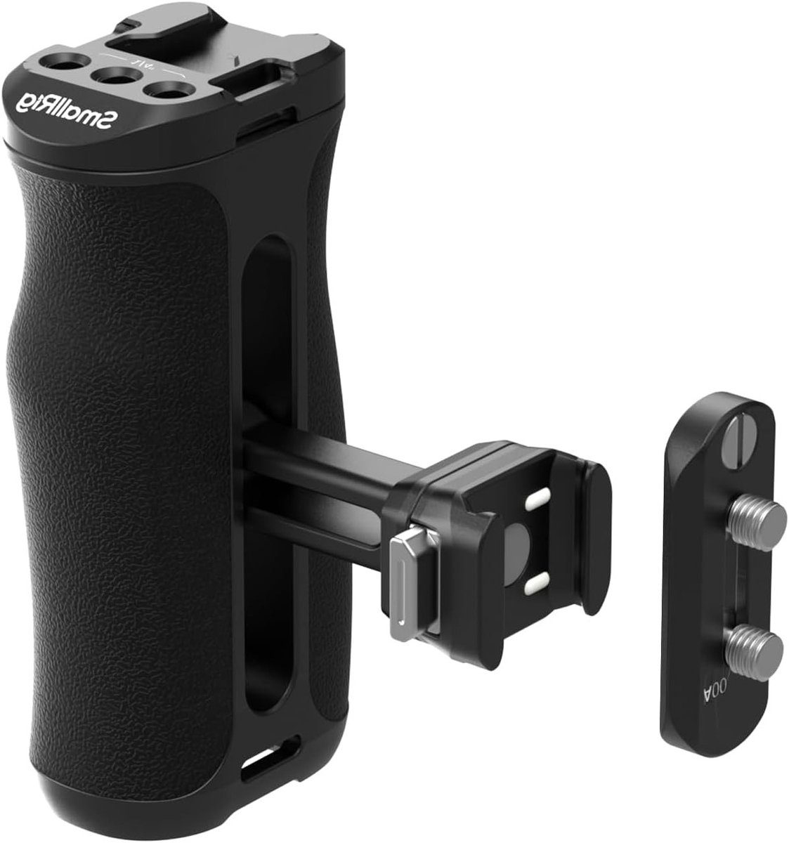 Snelontgrendelbare camera cage handgreep met NATO rail, verstelbaar en geschikt voor links- en rechtshandigen, 10kg draagvermogen