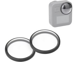 Set van 2 lensdoppen Geschikt voor GoPro Max: stof- en krasbescherming Geschikt voor de lensdoppen van de GoPro Max.