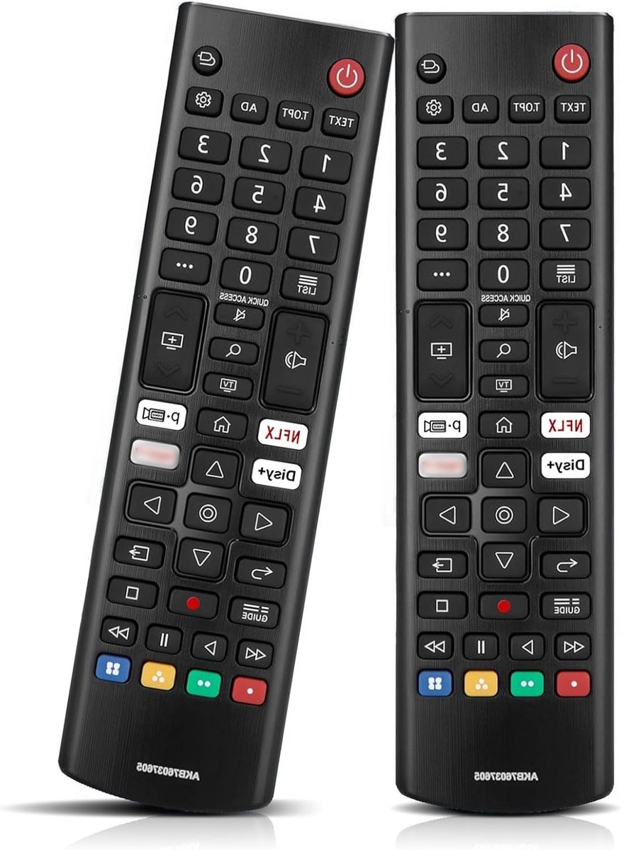 Universele afstandsbediening voor LG TV's - Compatibel met UHD, OLED, QHD, QNED, NanoCell, 4K en 8K Smart TV's