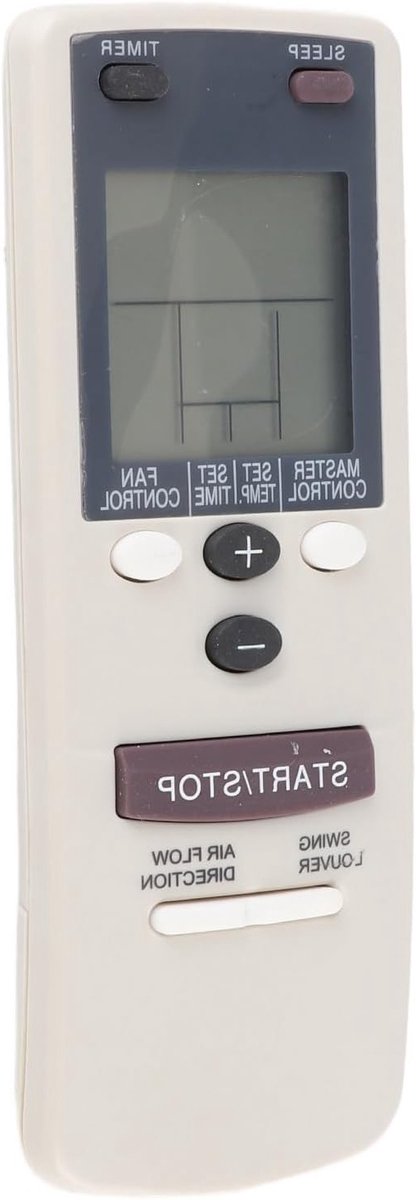 Vervangende afstandsbediening voor airconditioning - Compatibel met diverse modellen - Betrouwbare bediening en gebruiksvriendelijk design
