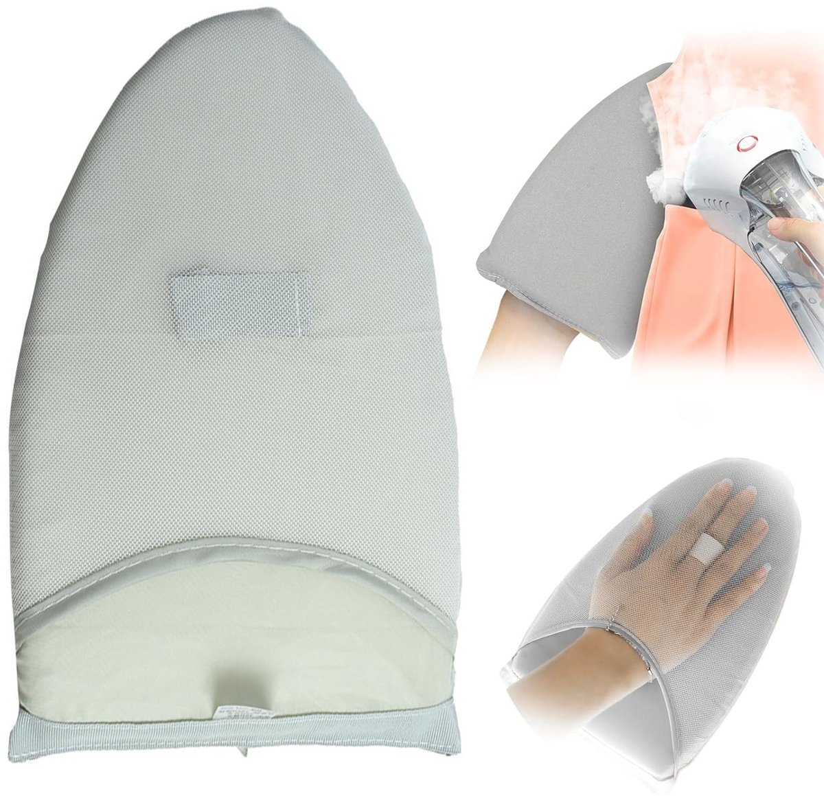 Dailygoods- Stoomhandschoenen - 2 Paar - Warmte-isolerend - Ademend - Stoomstrijkijzer - Strijkhandschoen met Vingerring - Bescherming tegen Hitte - Strijkhandschoenen