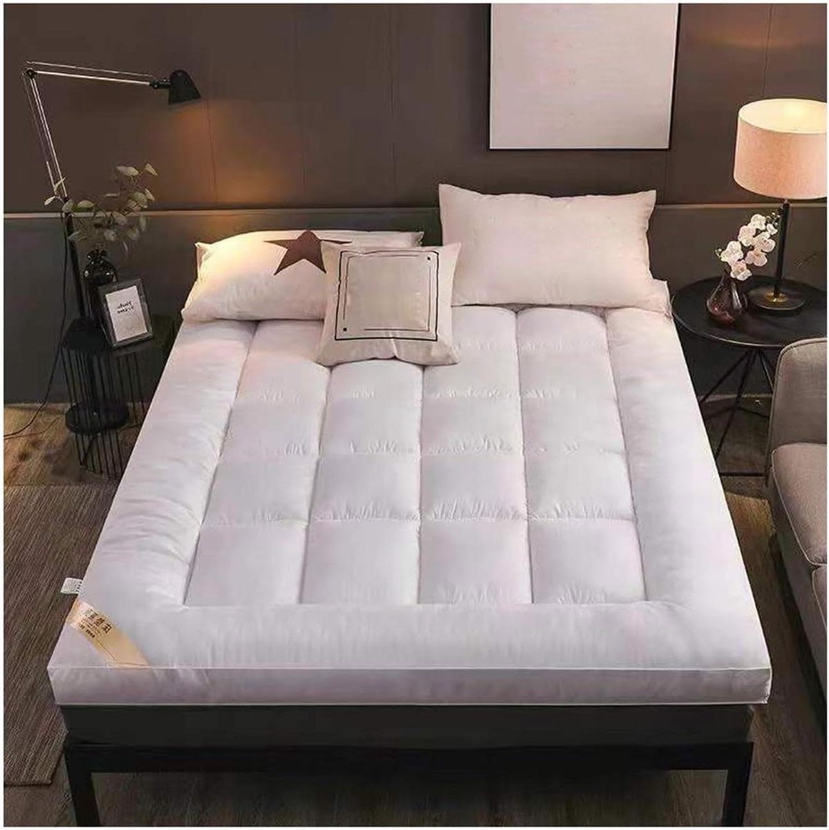 Japanse Vloermat - Vouwmatras Futon - Comfortabel Slapen - Ergonomisch Ontwerp - 200x220cm - C