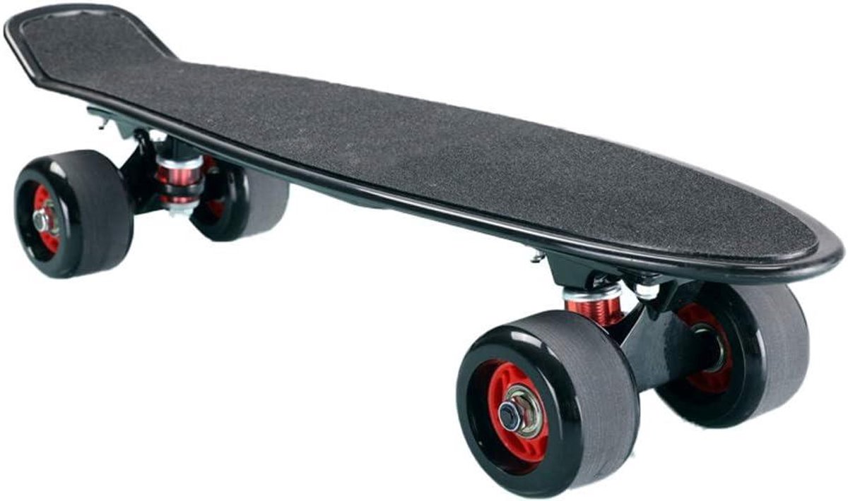 Skateboard Cruiser Mini Board Stabiel Varen Flexibel Plastic Dek 22 Inch B