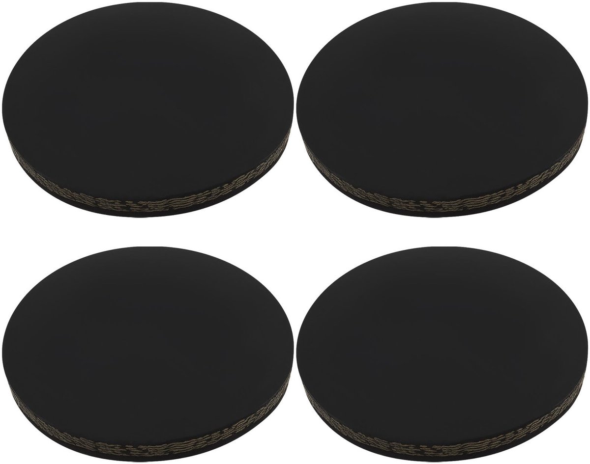 Byshayne- Rubber Blok 100mm - Antislip - Schokabsorberend - Duurzaam - Geschikt voor Meubels - 4 Stuks - Rubber Pads