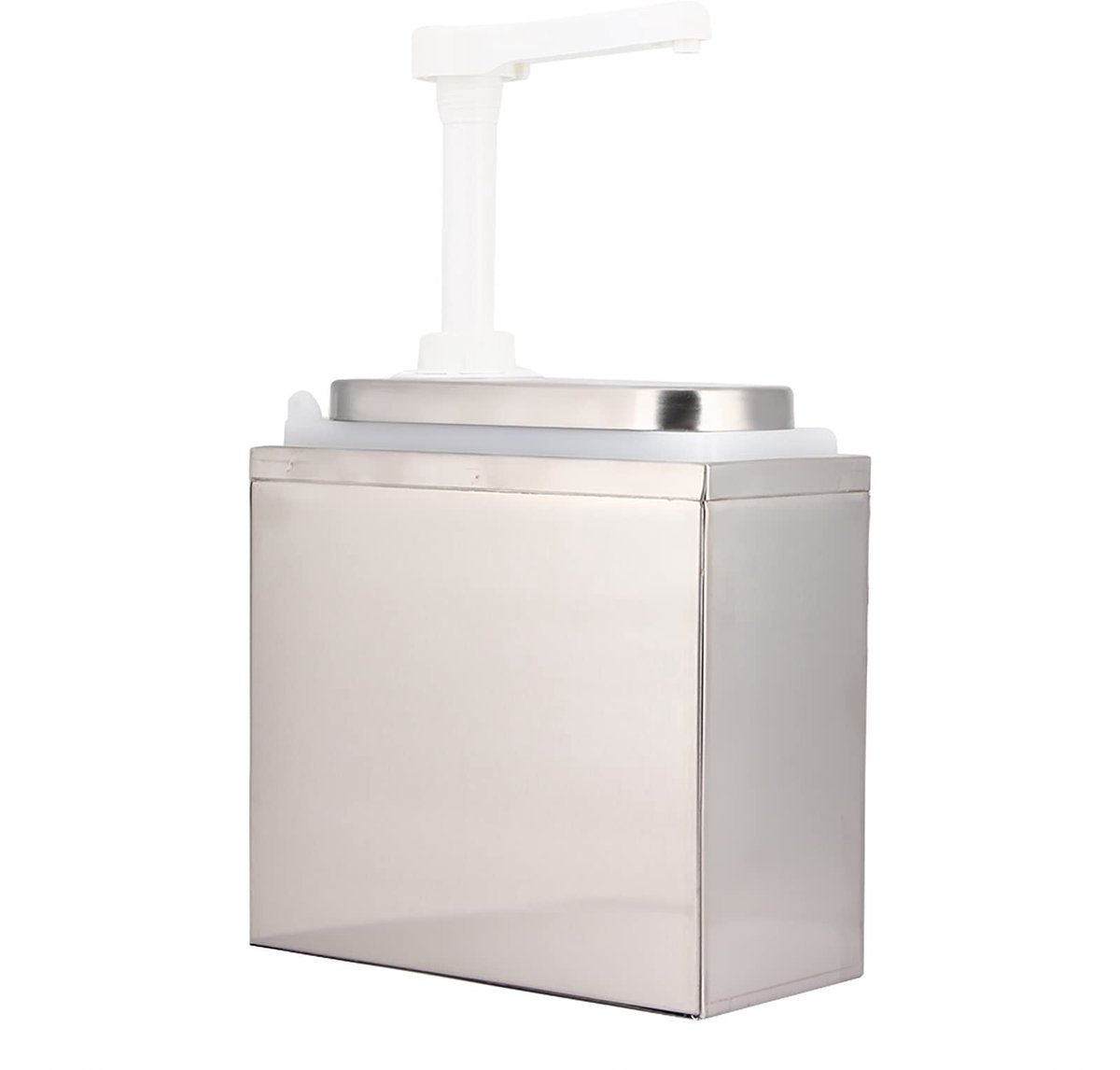 Dailygoody - Keuken Saus Dispenser - Grote Capaciteit - Handige Pomp - Zilver - Saus Pomp - Perfect voor Thuis en Horeca - 2L
