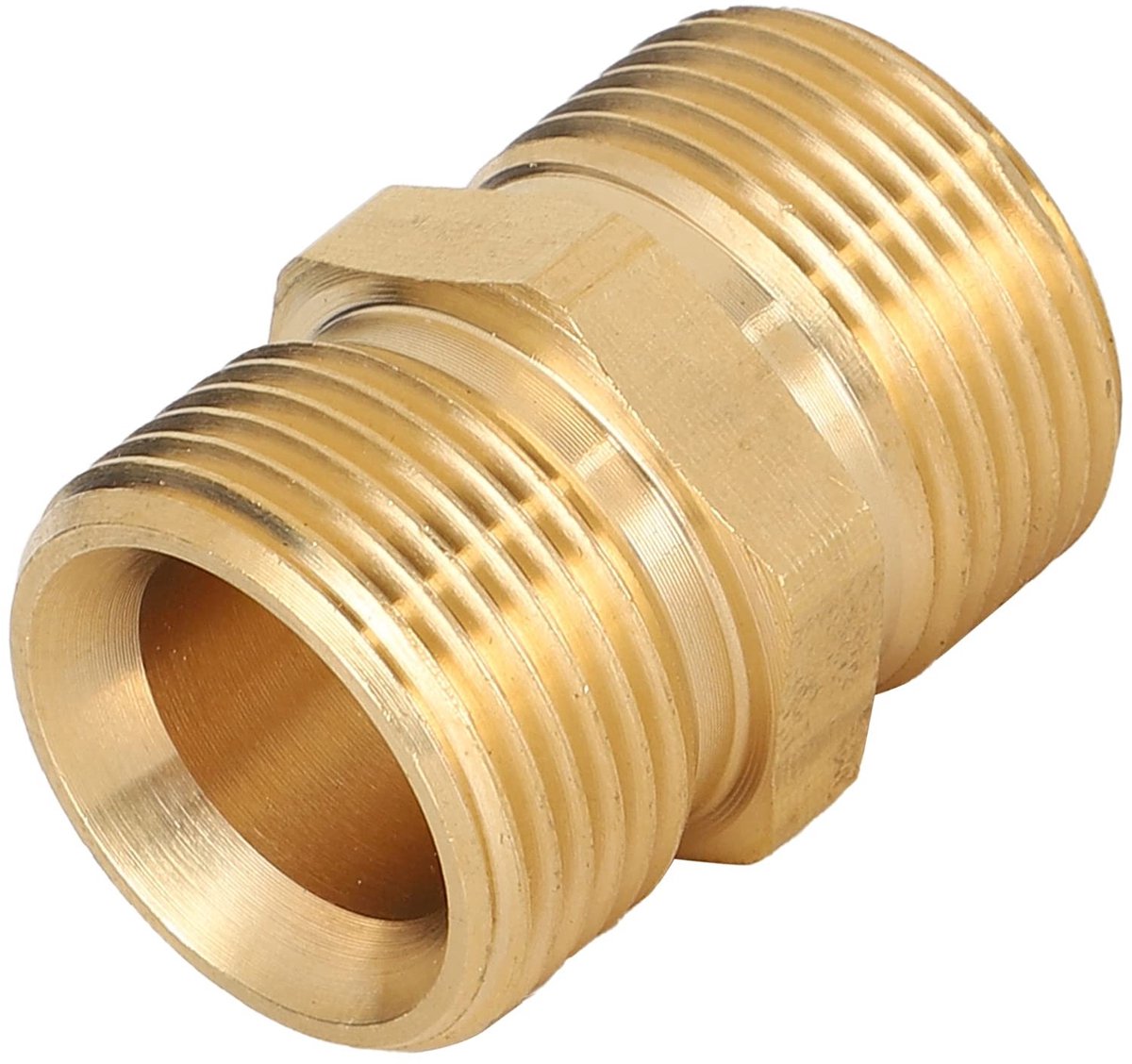 Dailygoods - Hoge Druk Spray Adapter - 14mm Messing Verbindingsstuk - Duurzaam en Betrouwbaar - Voor Hoge Druk - Geschikt voor Diverse Toepassingen -...