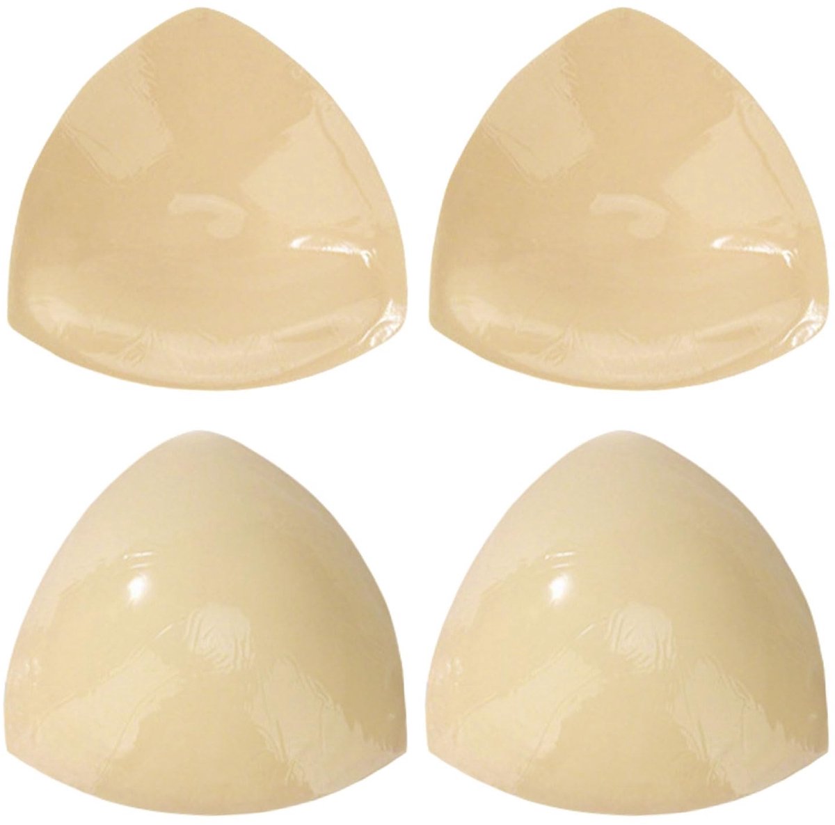 Dailygoods- Beha-pads Zelfklevend - Push-up Beha-bekleding - Afneembaar - 2 Paar - Maat B - Hoogwaardig Nylon - Bh-inzetstukken