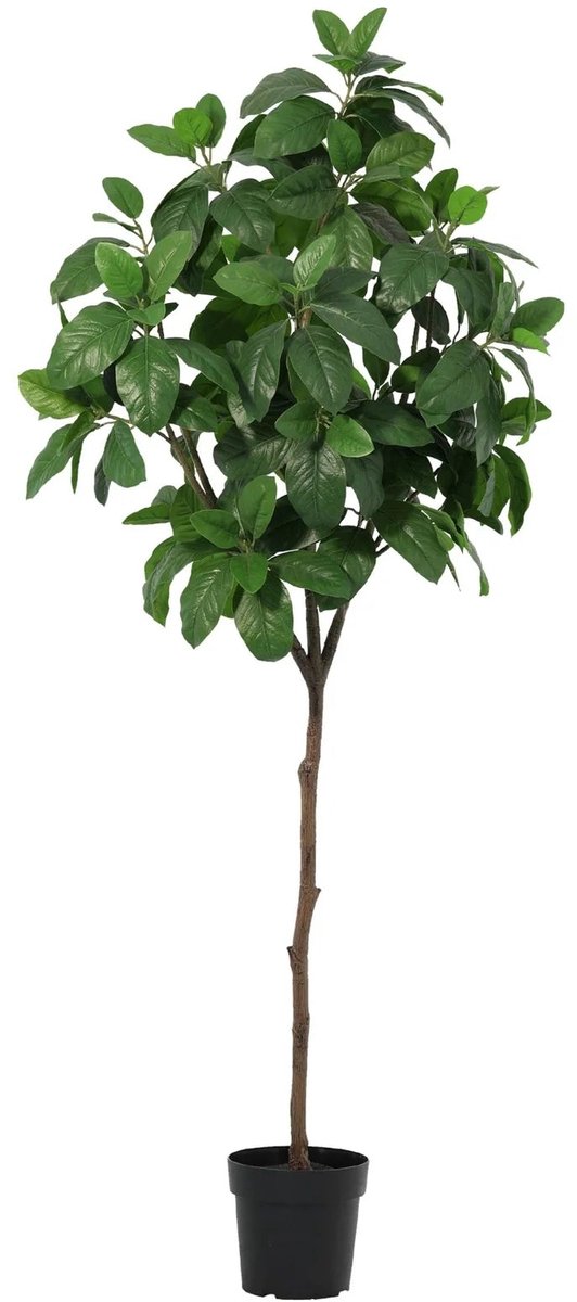 Trendyplants - Kunst Magnolia - Magnolia - Kunstplant - Hoogte 187cm - Potmaat Ø21cm