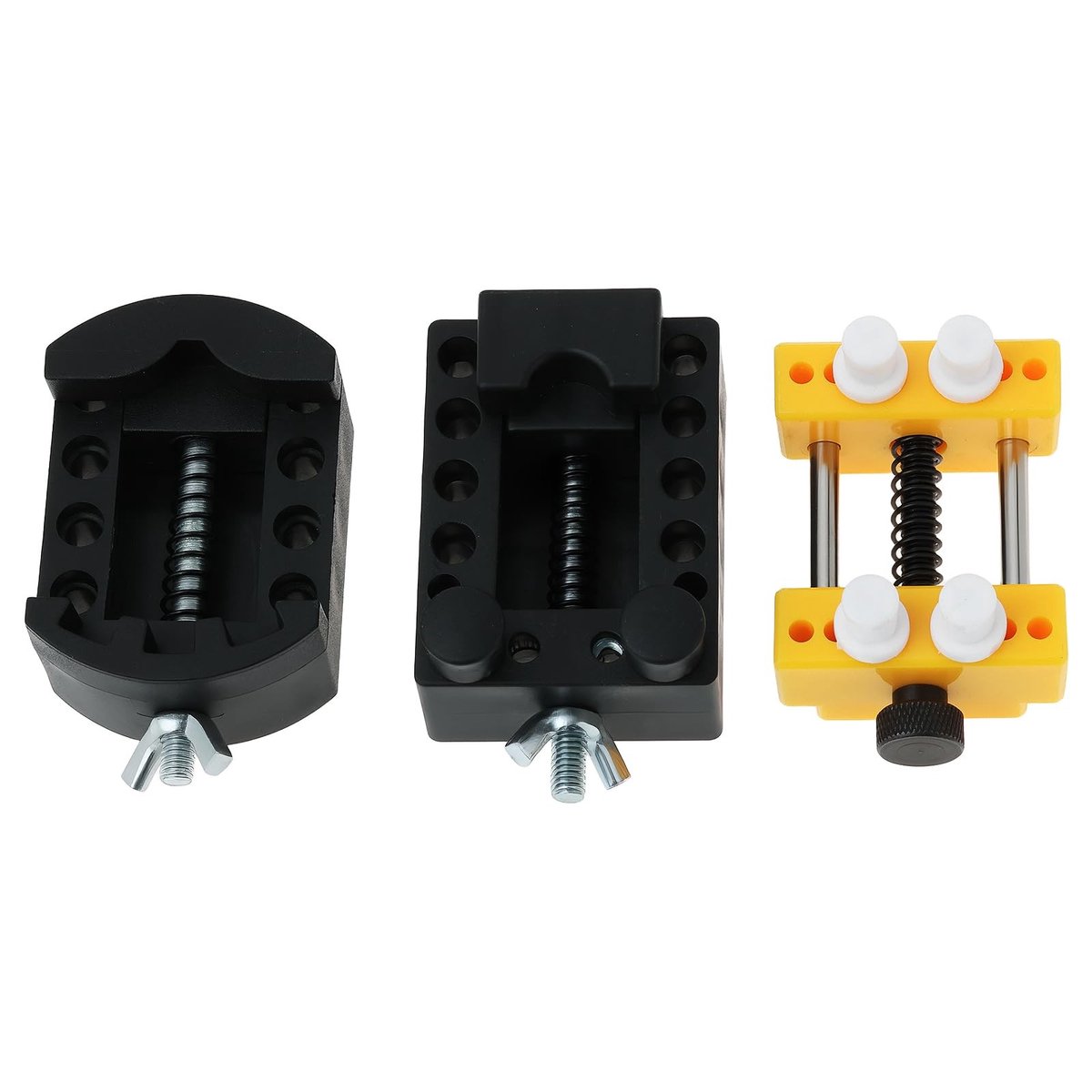 JHUBERS - 3 Stuks Ellips & Vierkante Horloge Case Houder Voor Horloge Reparatie