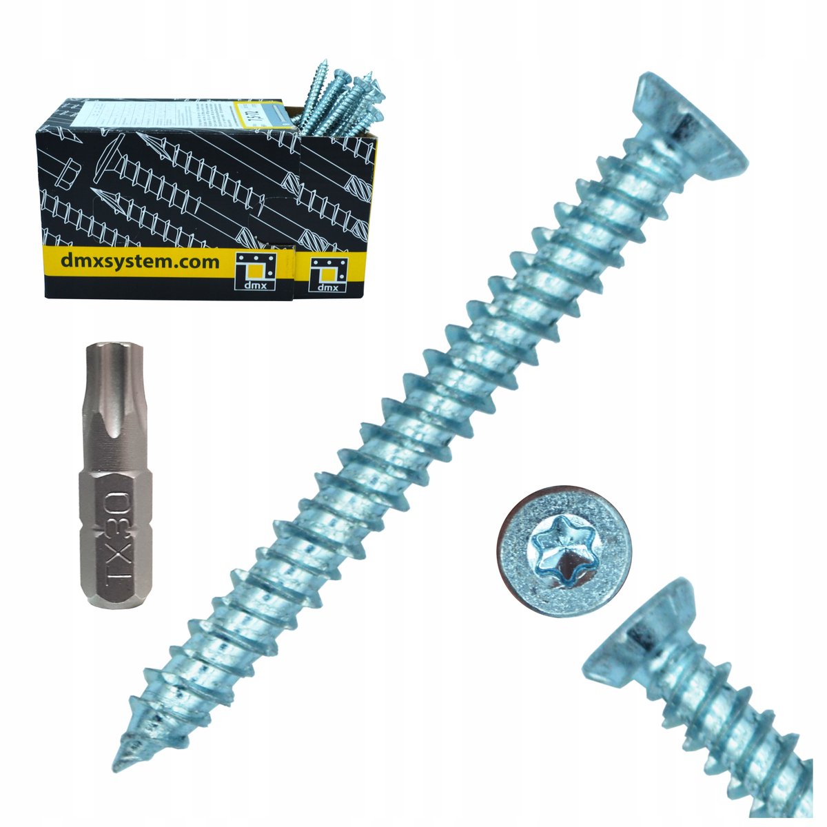 Kozijnschroeven 7,5 x 112 mm - Beton & Steen - Torx TX30