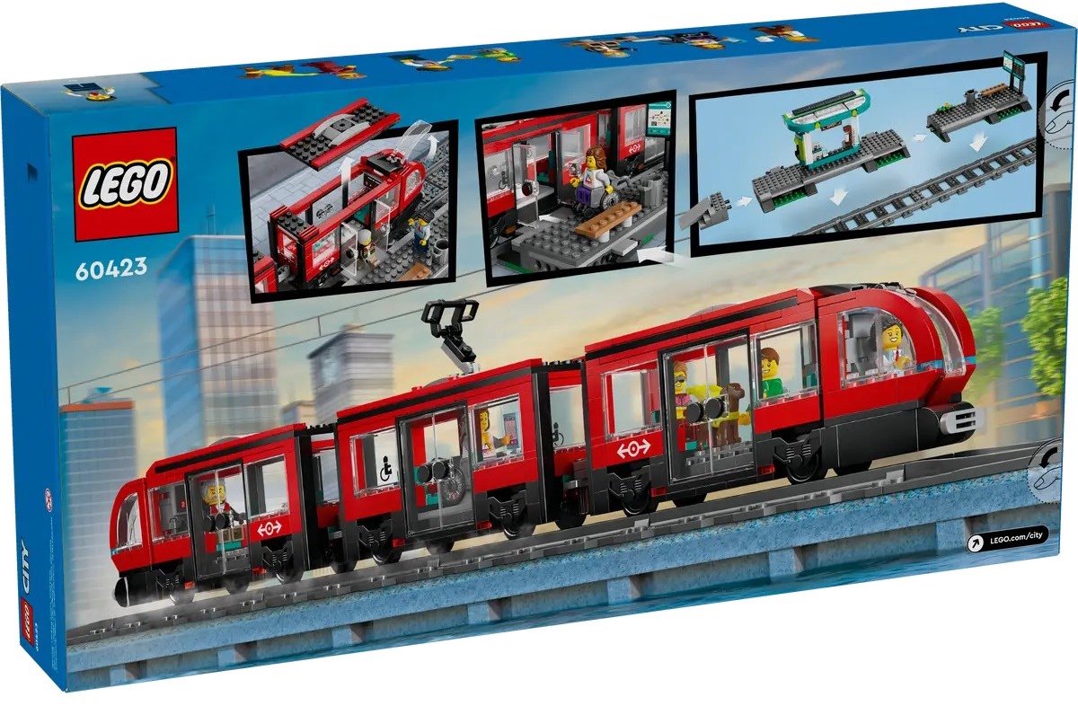 LEGO City Stadstram en station - 60423 — afbeelding 25