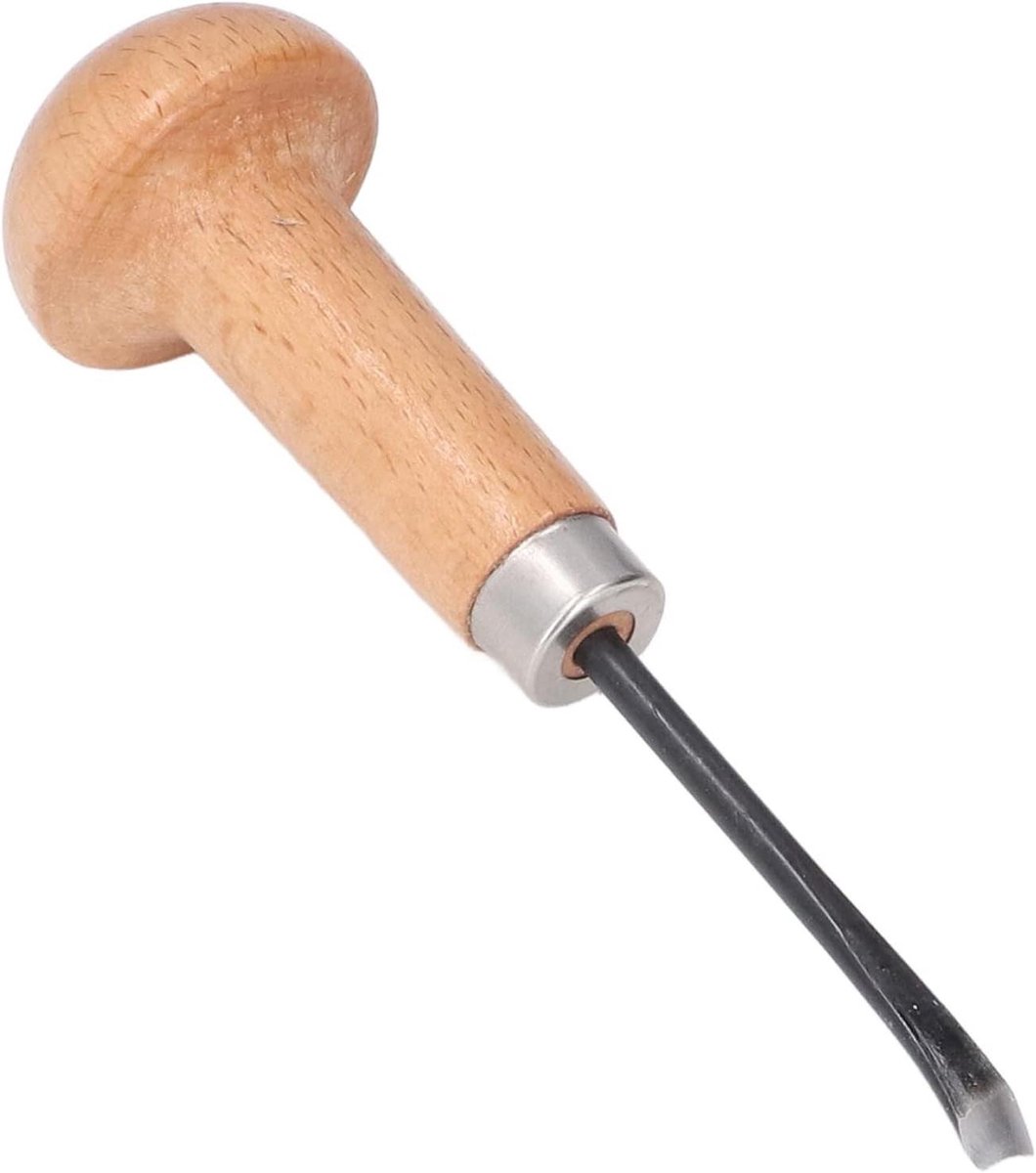 Houtsnijbeitel - Rechte Guts - Houtbewerking - Ergonomisch Handvat - 1 Aantal - Niet gespecificeerd