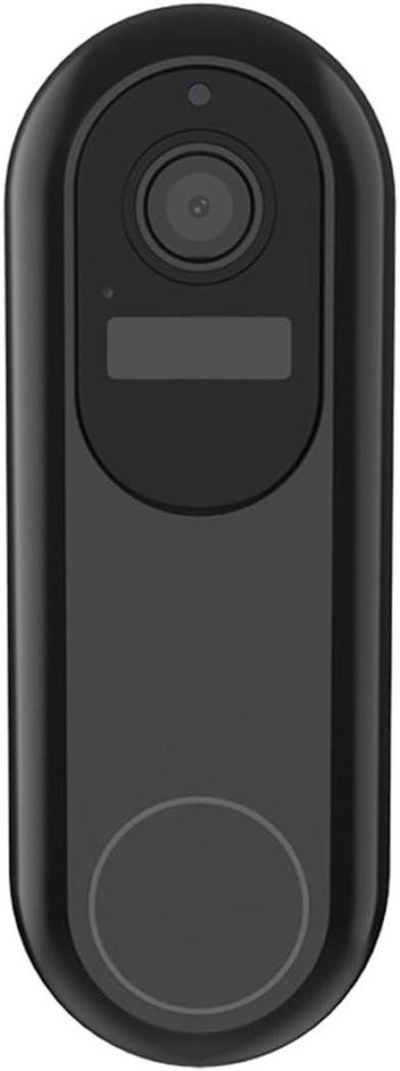 Slimme Deurcamera - Beveiligingscamera Huis - Toegangscontrole Thuis - Waterdicht Nachtzicht - 1080p FHD - Zwart
