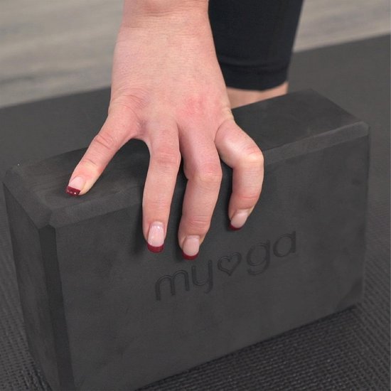 Yoga Starter Set - Mat Blok Riem - Balans Vinden - Antislip Grip - 173 cm Mat - Zwart — afbeelding 5