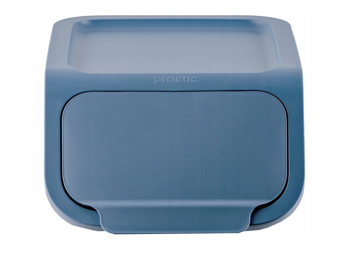Nieuwe Blauwe Deksel voor Bini 25L Afvalbak - Afvalscheiding