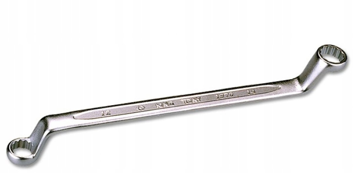 King Tony Ring Dopsleutel 11x13mm 217mm 75° Gebogen