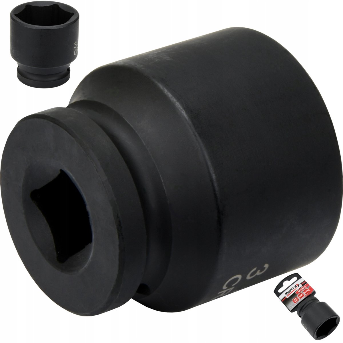 Mertz Slagmoersleutel 1/2" 33mm Cr-Mo Zeskant