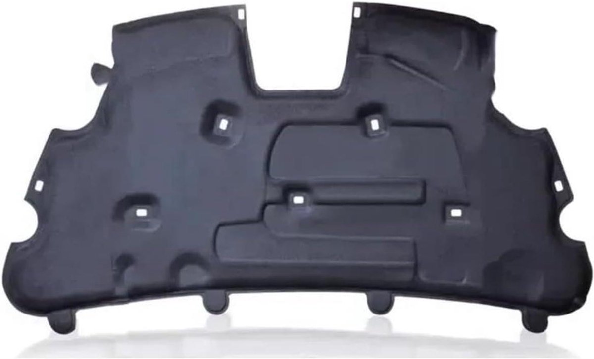 Motor Isolatie Mat - Geluiddichte Cover - Motor Bescherming - Op Maat Gemaakt - 100x100mm - Zwart