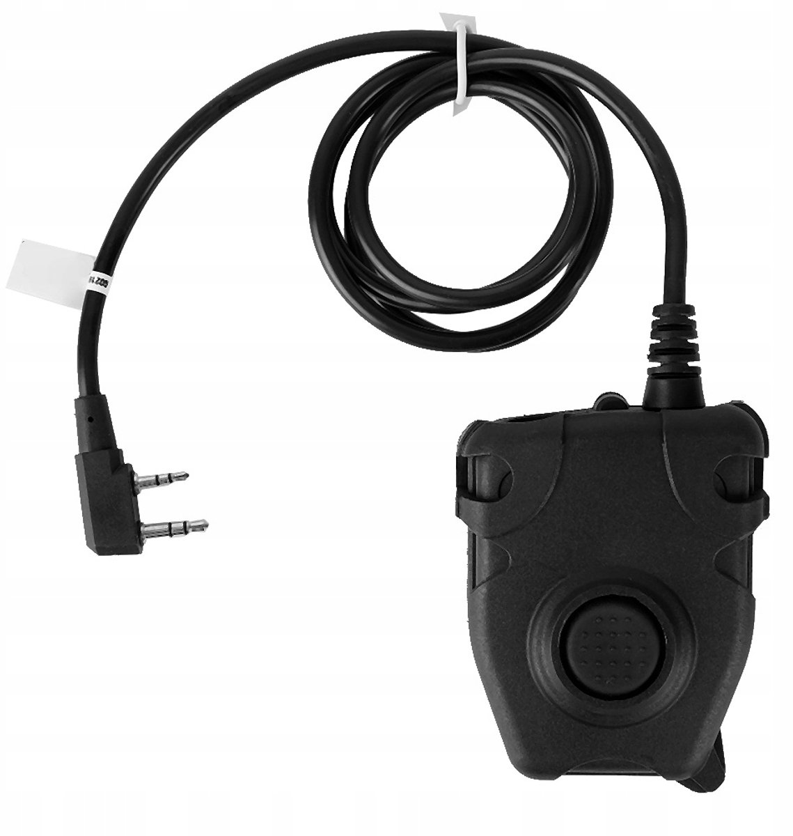 Tactische PTT Adapter 2-Pin Kenwood Walkie Talkie