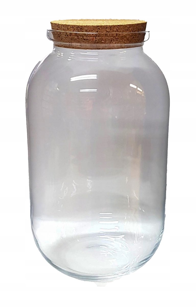 Glazen Terrariumpot, 40 cm Hoog